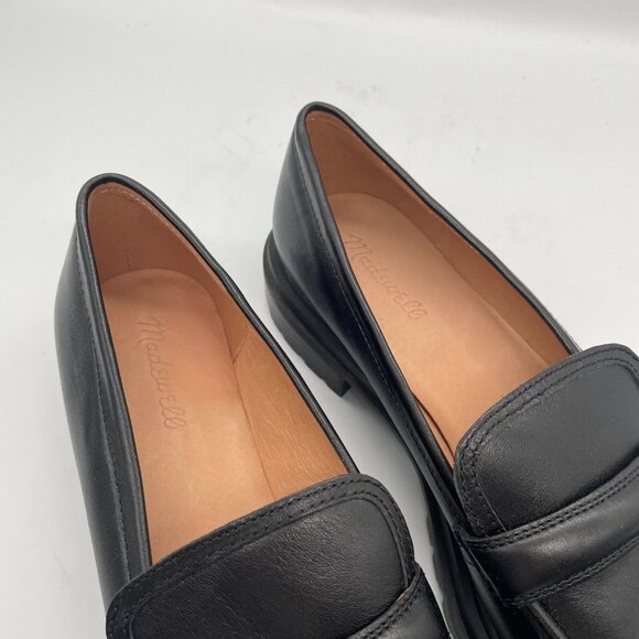 Madewell Black Leather Loafers - Picture 9 of 12